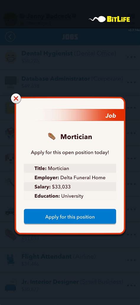 how to become mortician in bitlife|How to become a Mortician in BitLife